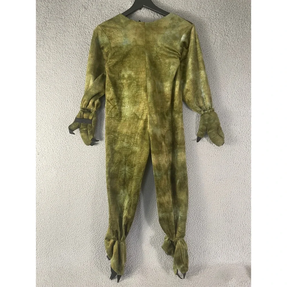 Forum Novelties Kids Green Tie-Dye Dinosaur Dragon Costume Jumpsuit One Size